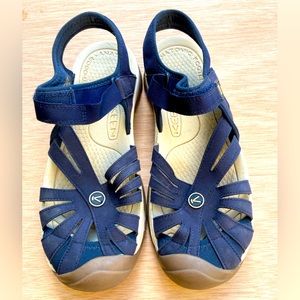KEEN Rose Sandal in Navy